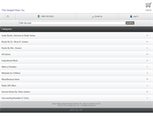 Tablet Screenshot of products.thegospelhour.org